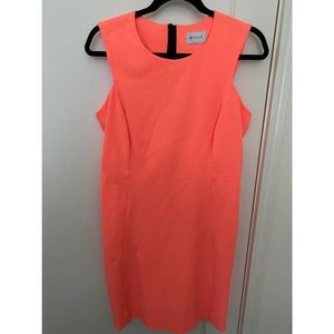 Molly of New York Gorgeous Coral Pencil Dress Size S